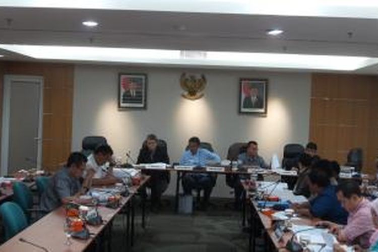 Rapat internal Badan Anggaran DPRD DKI membahas evaluasi dari Kemendagri terkait RAPBD DKI 2015, di Gedung DPRD DKI, Senin (16/3/2015)
