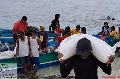 Bantuan Tanggap Darurat Gempa Tiba di Kecamatan Dawelor Dawera, Maluku Barat Daya