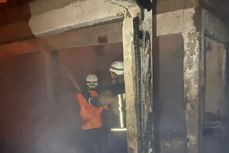 26 Kios di Pasar Andir Garut Terbakar, Api Padam Setelah 6 Jam