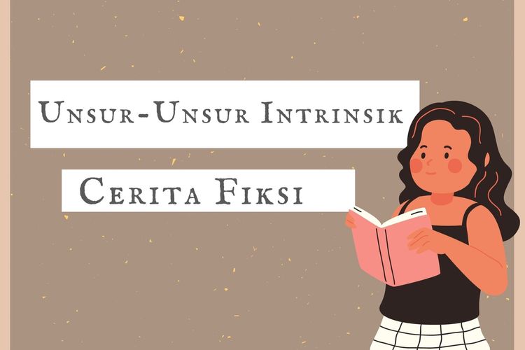 Ilustrasi unsur-unsur cerita fiksi