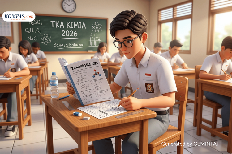130 Soal Simulasi TKA Kimia Lengkap dengan Kunci Jawaban, Cocok untuk Latihan Ujian