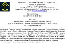 Kemenkumham Buka 7.214 Formasi Lulusan SMA, Ini Rinciannya