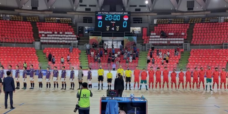 Oops, Jadwal Siaran Langsung dan Link Streaming Semifinal Piala AFF Futsal Indonesia Vs Myanmar