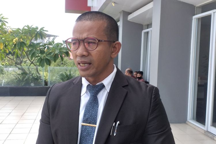 Taufik Tanjung, head of the Legal Aid and Consultation Institute (LKBH) under the Indonesian Teachers Association (PGRI) during an interview on August 13, 2020.   