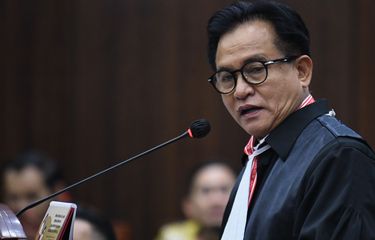 Yusril Anggap Barang Bukti Beras Prabowo-Gibran di Sidang MK Tak Buktikan  Apa-apa