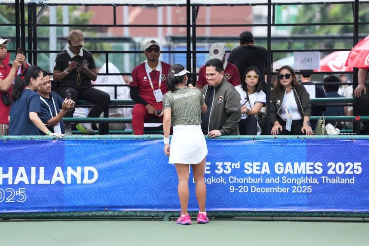 Beri Dukungan Langsung, Menpora Erick Thohir Ingatkan Soal Target Medali