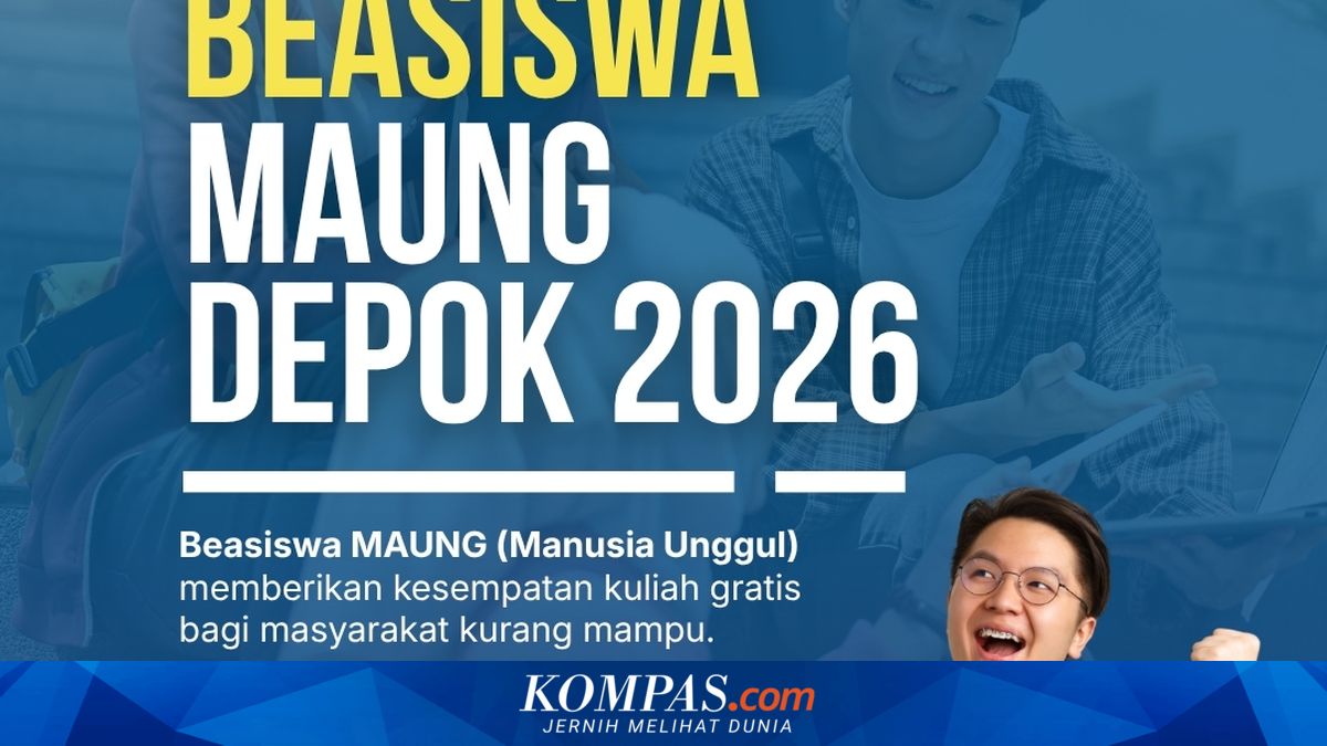 Beasiswa Maung Depok 2026 Dibuka, Peserta Bisa Dapat Bantuan hingga Rp 6,35 Juta