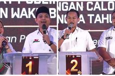 Massa Pendukung Ricuh, Debat Paslon Pilkada Purbalingga Sempat Terhenti