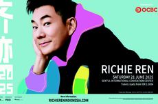 Konser Richie Ren di Indonesia Umumkan Penambahan Kategori Tiket Baru