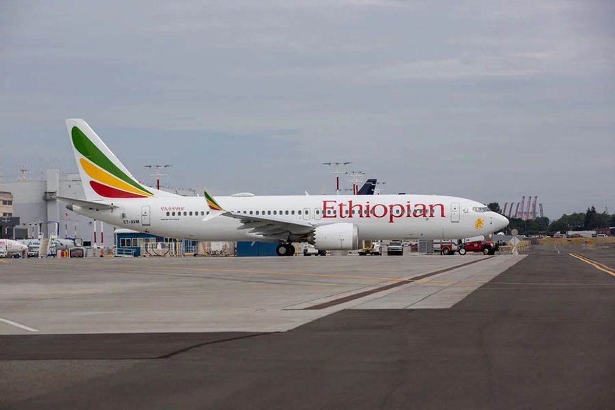 Boeing 737 MAX 8 Ethiopian Airlines.