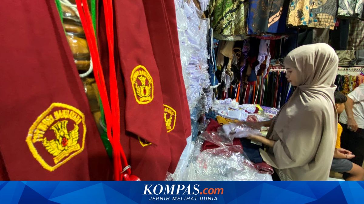Dilema Seragam Sekolah Gratis di Balikpapan: Orangtua Terbantu, Lapak Pasar Sepi Pembeli