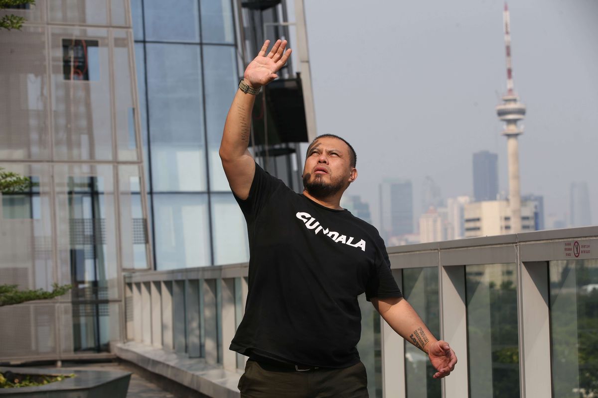 Sutradara film Gundala, Joko Anwar saat promo film di Kantor Redaksi Kompas.com di Menara Kompas, Jakarta, Kamis (20/6/2019). Film Gundala akan tayang di bioskop mulai 29 Agustus 2019.