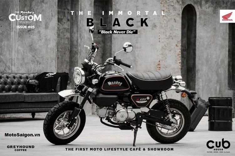 Honda Monkey The Immortal Black Edition