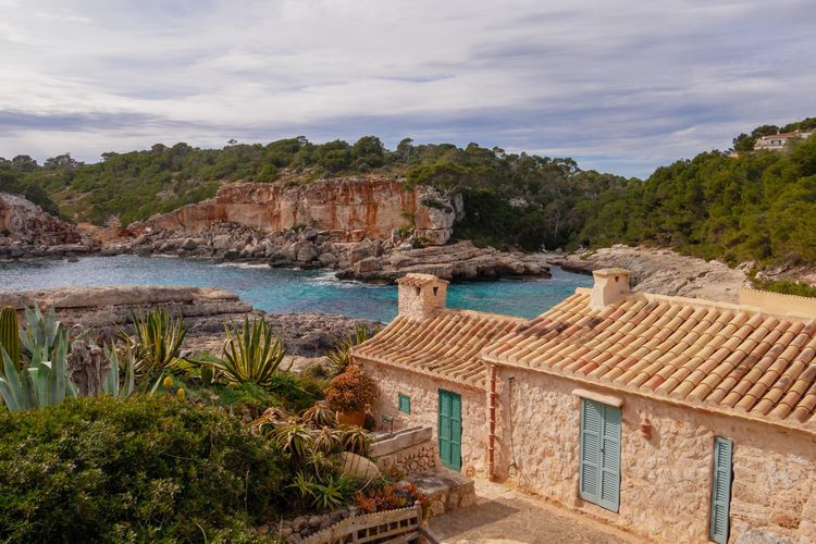 Ilustrasi Mallorca di Spanyol.