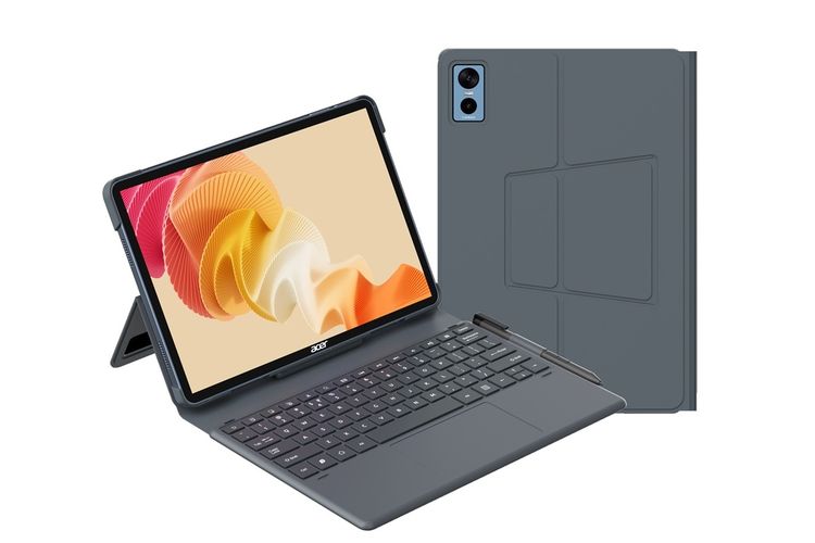 Acer turut menawarkan cover dengan keyboard untuk tablet iConia iM11 5G.