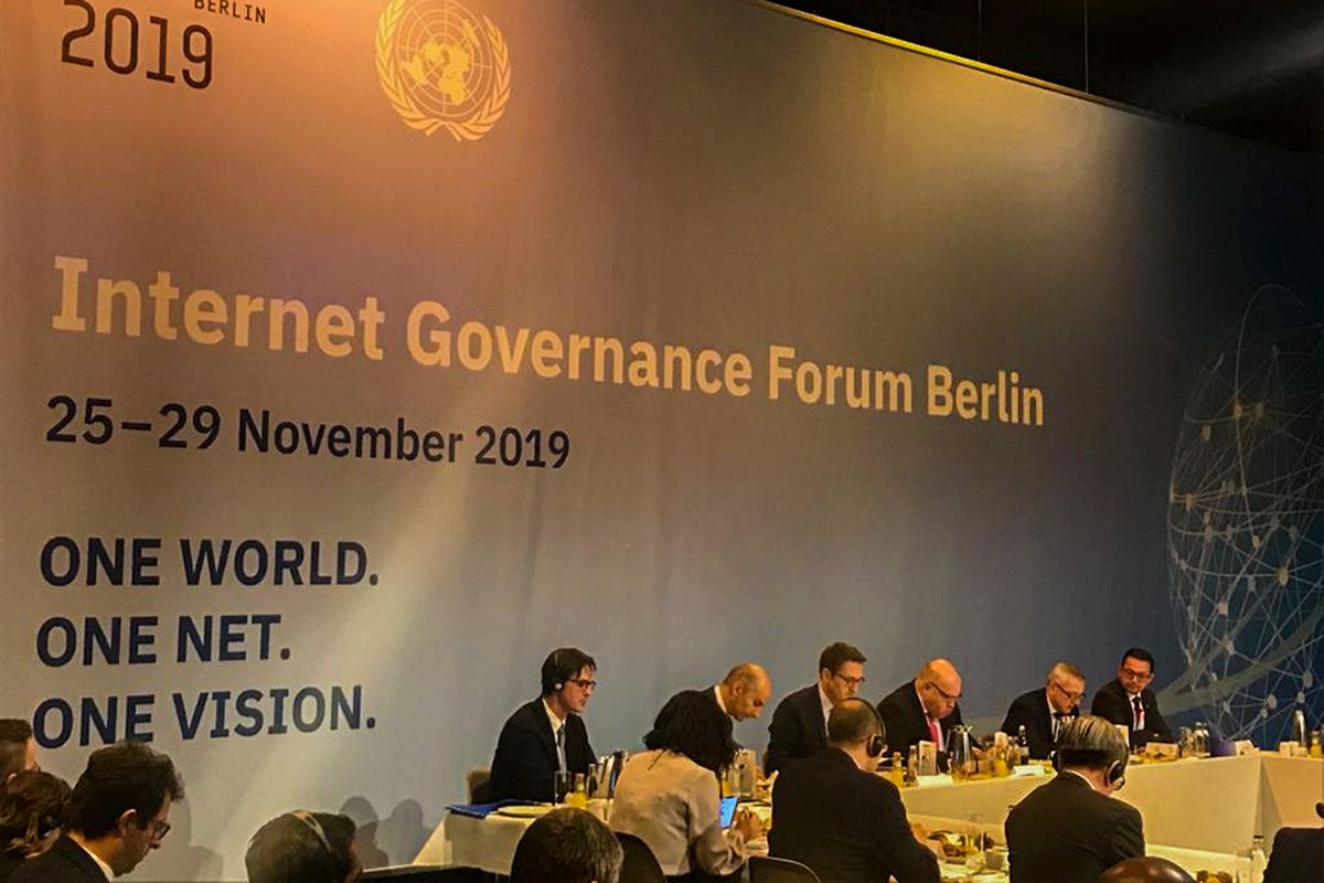 Menkominfo RI menghadiri acara IGM 2019 di Berlin, Jerman.