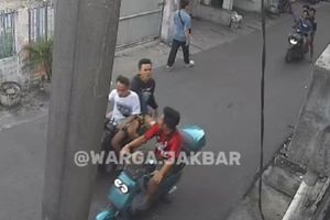 Polisi Tangkap 2 Penyiram Air Keras ke Pengendara Motor Listrik di Cengkareng Jakbar