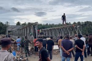 Jadi Prioritas Presiden Prabowo, Pembangunan Jembatan Bailey di Bireuen Segera Rampung
