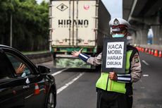Larangan Mudik, 1.181 Kendaraan di Tol Jakarta-Cikampek Dipaksa Putar Balik