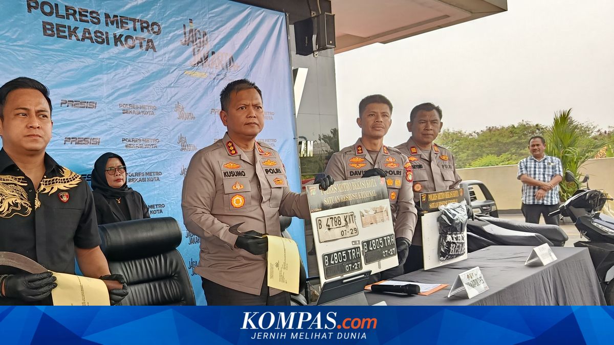 Pengemudi Ojol Tewas Dibacok Begal di Bekasi, 3 Pelaku Ditangkap