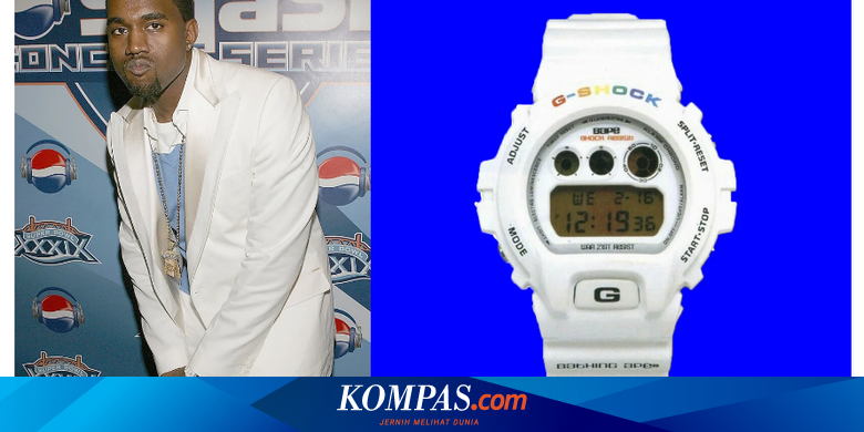 G shock biru store muda