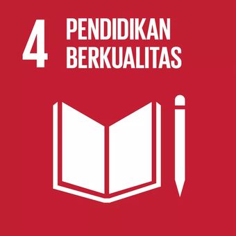 Tujuan keempat SDGs yaitu pendidikan berkualitas atau quality education.
