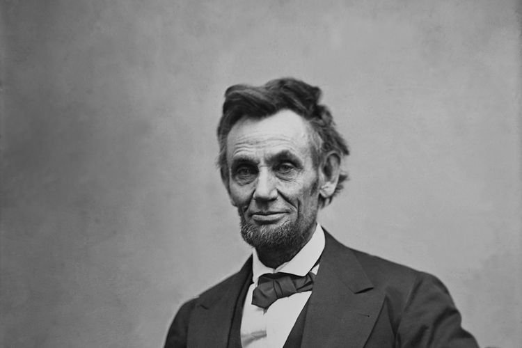 Ilustrasi Presiden ke-16 Amerika Serikat, Abraham Lincoln.