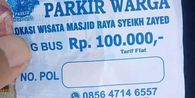 Penjelasan Dishub Solo soal Tarif Parkir Bus Rp 100.000 di Sheikh Zayed
