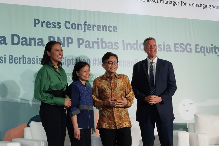 Peluncuran BNP Paribas Indonesia ESG Equity di Jakarta, Selasa (23/5/2023) 
