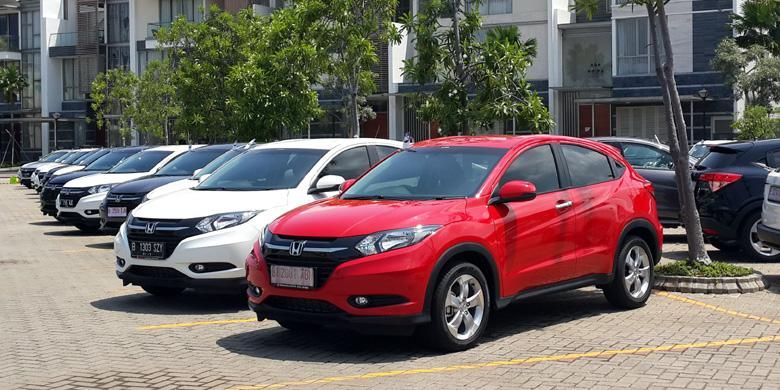 Honda HR-V pertama yang dikirimkan ke konsumen.