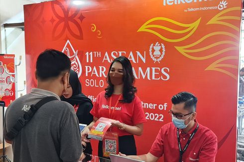 Telkomsel Sediakan 2.500 Kartu Perdana Turis untuk ASEAN Para Games 2022