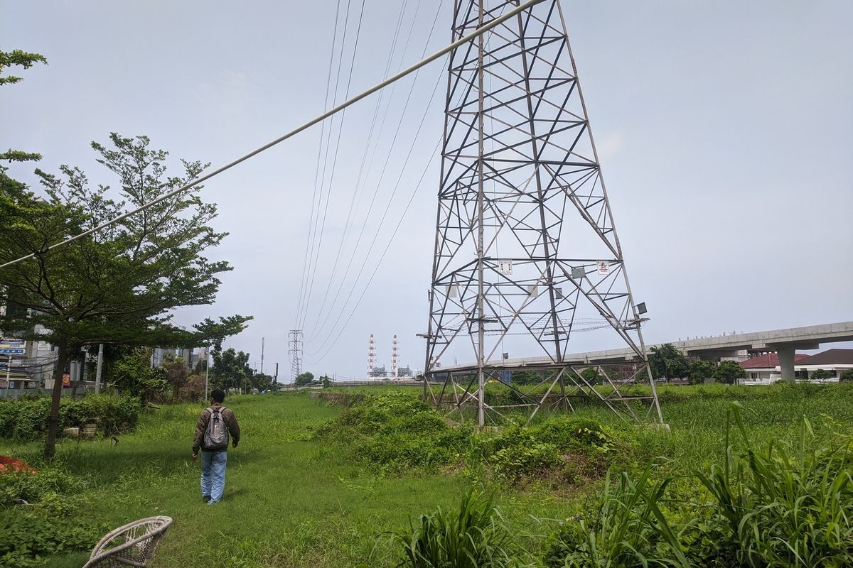 Kondisi terkini, Rabu (5/1/2020) RTH Pluit Karang, Penjaringan, Jakarta Utara,