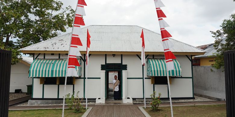 Situs Rumah Pengasingan Bung Karno, Kota Ende, Pulau Flores, Nusa Tenggara Timur, Senin (1/6/2015).