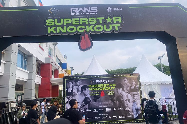 Event pertandingan tinju Superstar Knockout siap digelar pada Jumat (17/11/2023) di Mahaka Square Kelapa Gading, Jakarta Utara. 