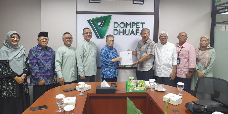 Silaturahmi Lembaga Pengelola Dana Pendidikan (LPDP) ke Kantor Dompet Dhuafa untuk brainstorming kemungkinan kerja sama dan dukungan pada program-program Dompet Dhuafa, Jakarta, Selasa (27/8/2024).