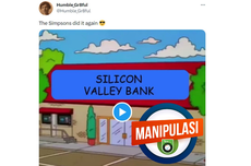 CEK FAKTA: Tidak Benar The Simpsons Prediksi Silicon Valley Bank Bangkrut