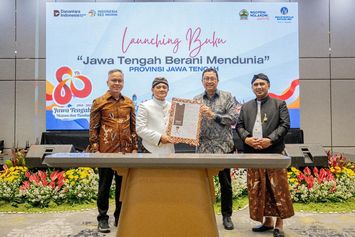 Indonesia Eximbank Luncurkan Buku Strategi Ekspor Jawa Tengah