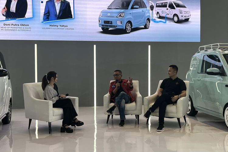 Seres E1 di Periklindo Electric Vehicle Show (PEVS) 2025