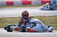 Pebalap Indonesia Qarrar Firhand Ali Debut di Kelas Junior WSK Master Series