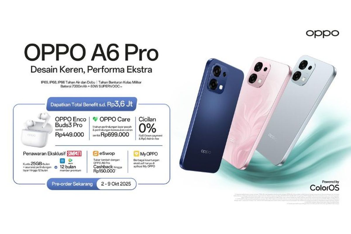 OPPO A6 Pro. 