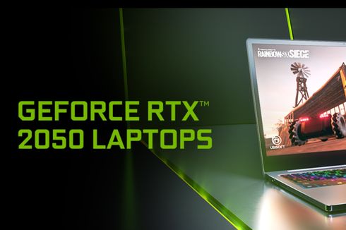 Nvidia Rilis GPU GeForce RTX 2050, MX550, dan MX570 untuk Laptop Murah