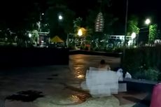 Video Viral Wanita Mandi di Alun-alun Seberang Kantor Bupati, Ini Penjelasan Satpol PP Probolinggo