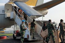 Distribusikan APD ke Sulawesi dan Papua, TNI AU Kerahkan Dua Pesawat Boeing