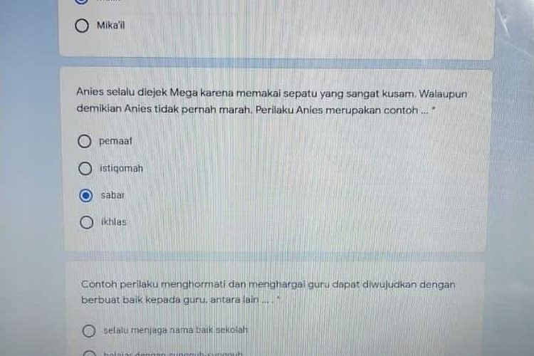 Latihan Soal Tes Online Kpu