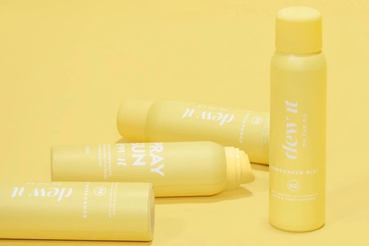 Sunscreen spray DEW IT On The Go