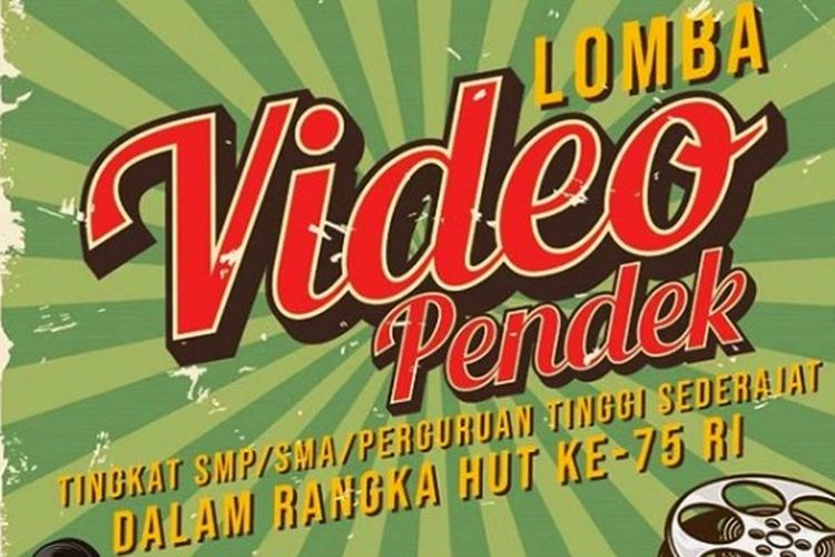 Itjen Kemendikbud mengadakan Lomba Video Pendek Nasional.