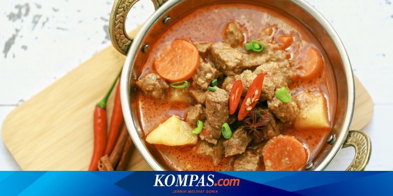 Resep Kari Daging Sapi, Masakan Lebaran Selain Rendang  Halaman all - Kompas.com
