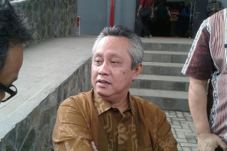Bupati Boyolali Seno Samodro di Boyolali, Jawa Tengah, Rabu (14/2/2018).