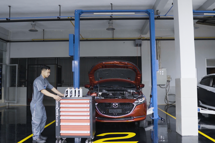 Promo servis mobil dari Mazda Indonesia jelang Lebaran
