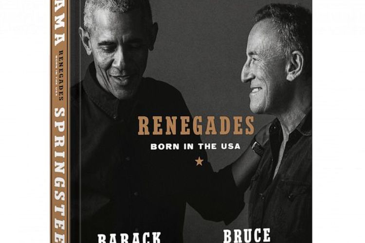 Cover buku terbaru Barack Obama dan Bruce Springsteen